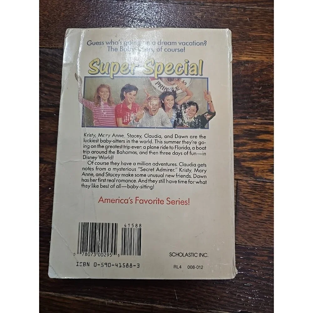 Baby-sitters on Board Baby-sitters Club Super Special Scholastic Paperback 90s